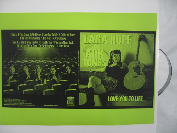 LARA HOPE & THE ARK-TONES - Love You To Life 2 x LP test pressing ltd.-Copy