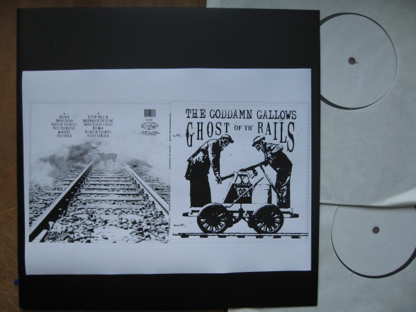 GODDAMN GALLOWS - Ghost Of The Rails 2 x 12"LP Test Pressing