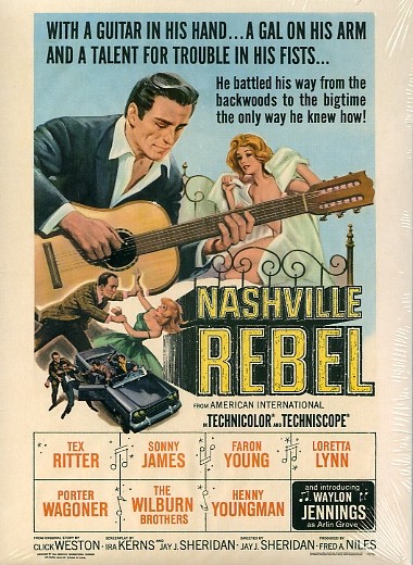 WAYLON JENNINGS - Nashville Rebel DVD