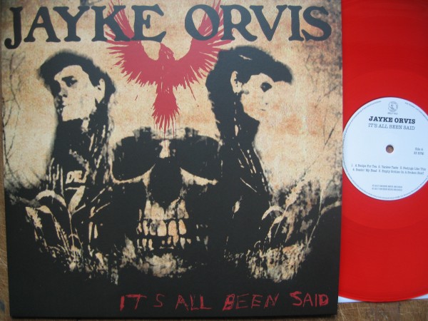 JAYKE ORVIS - It's All Been Said ltd. red LP