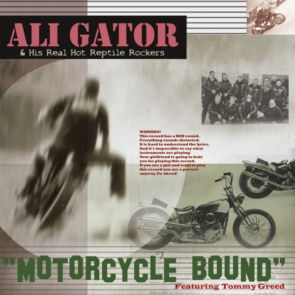ALI GATOR AND HIS REAL HOT REPTILE ROCKERS - Motorcycle Bound CD