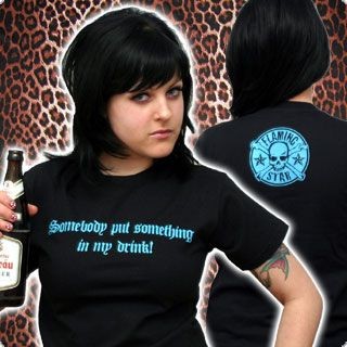 SOMEBODY PUT SOMETHING...-Babeshirt S