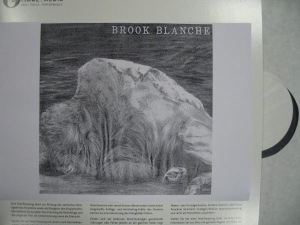 BROOK BLANCHE - Same LP test pressing ltd.