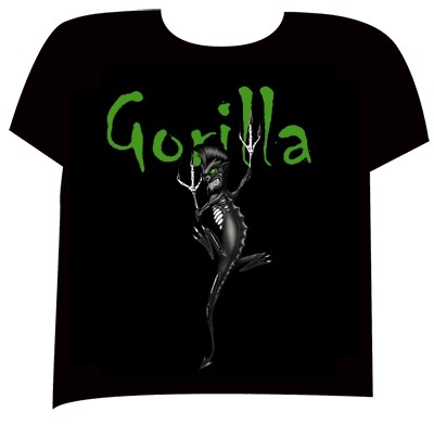 GORILLA-Bassmonster T-Shirt-XL