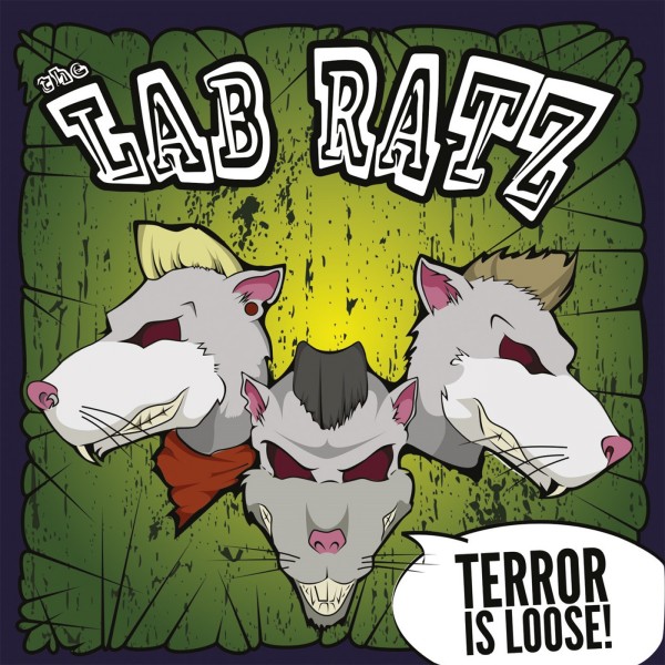 LAB RATZ - Terror Is Loose LP green ltd.