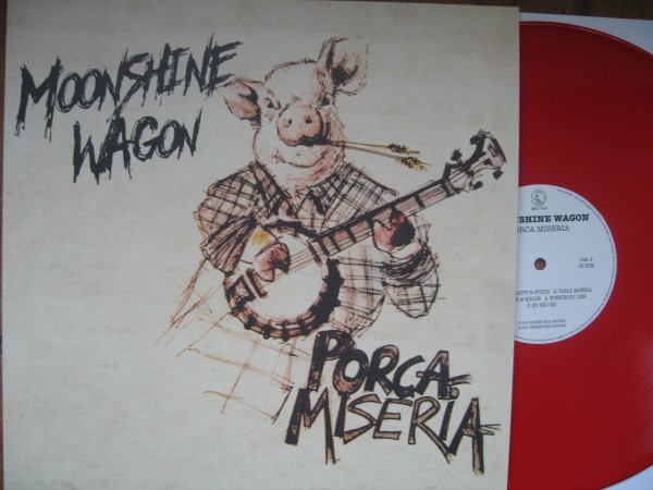 MOONSHINE WAGON - Porca Miseria! LP ltd. red