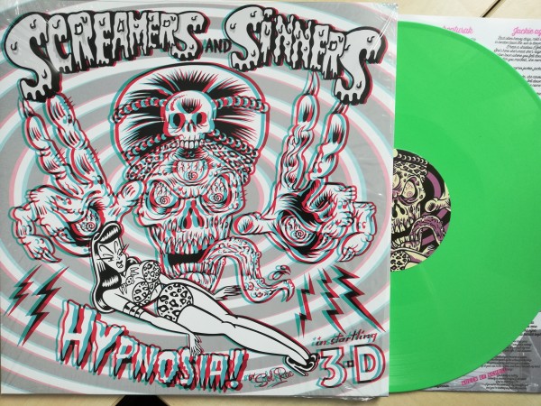 SCREAMERS AND SINNERS - Hypnosia! LP green ltd.