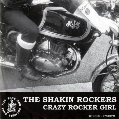 SHAKIN ROCKERS - Crazy Rocker Girl 7"EP 2nd Hand