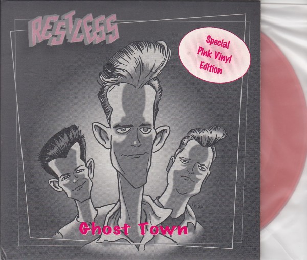 RESTLESS - Ghost Town 7"EP pink