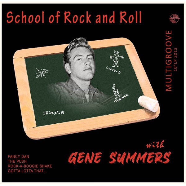 GENE SUMMERS - School Of Rock And Roll 10"LP 2nd Hand