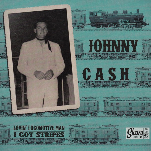 JOHNNY CASH - Locomotive Man 7" 2nd Hand