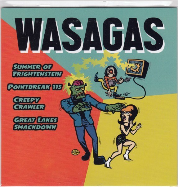 WASAGAS - Summer Of Frightenstein 7"EP ltd.