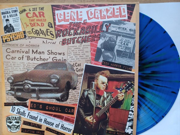 GENE CRAZED & THE ROCKABILLY BUTCHERS - Same LP splatter ltd.