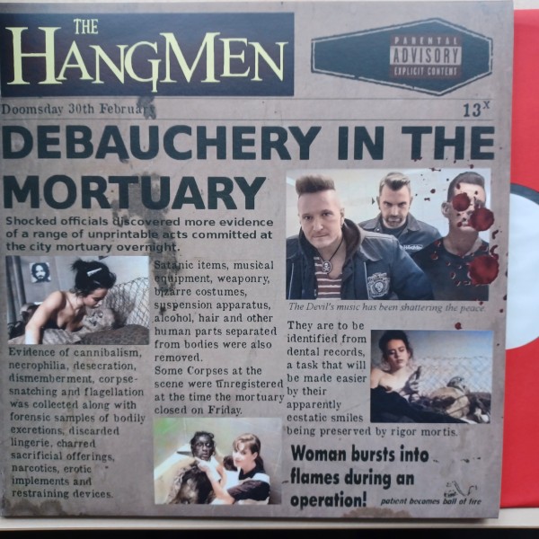 HANGMEN - Debauchery In The Mortuary LP Test Pressing ltd.