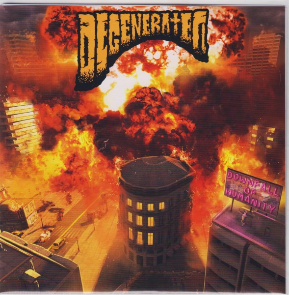 DEGENERATED - Downfall Of Humanity 7"