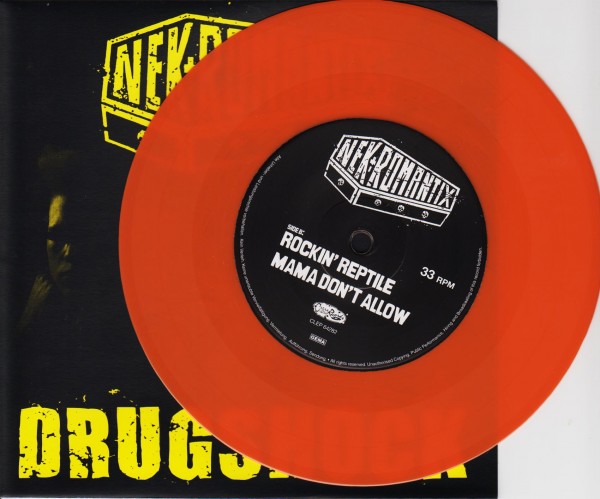 NEKROMANTIX - Drugshock 7"EP ORANGE ltd.