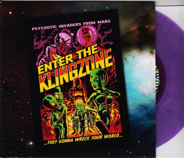 KLINGONZ - Enter The Klingzone 7"EP ltd purple