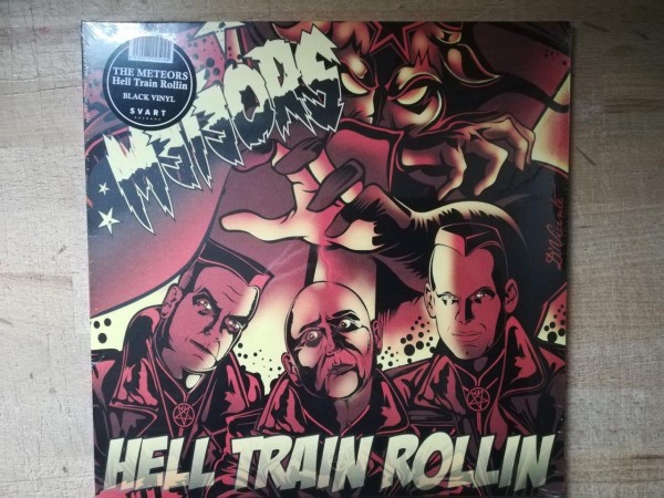 METEORS - Hell Tain Rollin LP ltd. black
