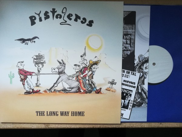 PISTOLEROS - The Long Way Home LP ltd. test pressing