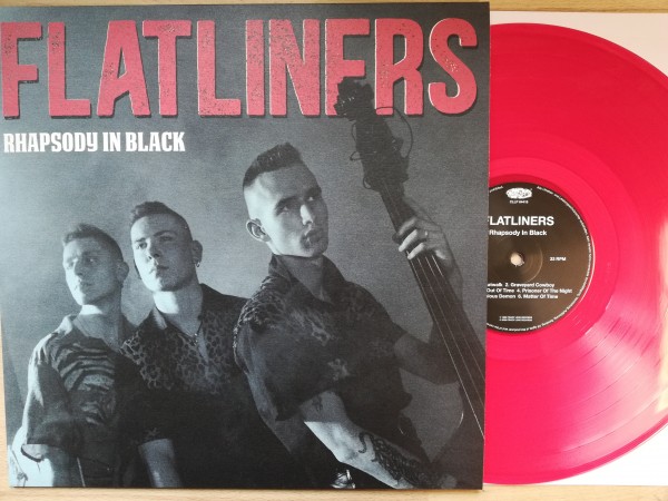 FLATLINERS - Rhapsody In Black LP red ltd.