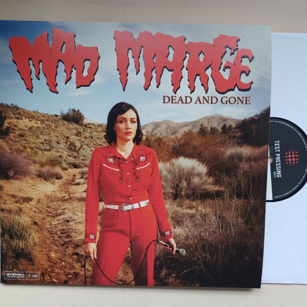 MAD MARGE - Dead And Gone LP Test Pressing ltd.