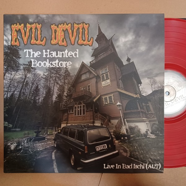 EVIL DEVIL - The Haunted Bookstore LP red ltd.