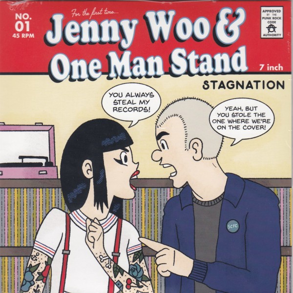 JENNY WOO & ONE MAN STAND - Stagnation 7"EP