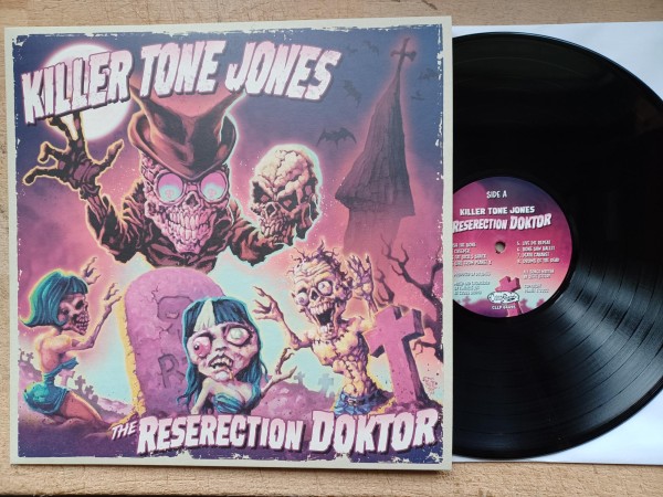 KILLER TONE JONES - The Reserection Doktor LP black ltd.