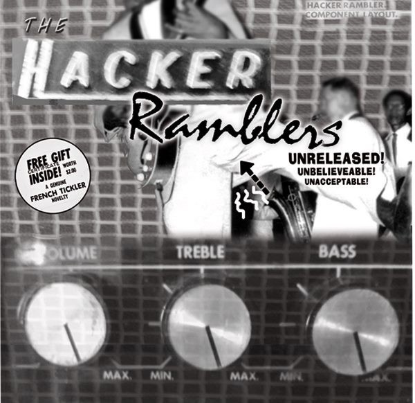 HACKER RAMBLERS - Unreleased...7"EP ltd.
