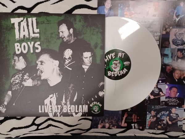 TALL BOYS - Live At Bedlam LP ltd. white