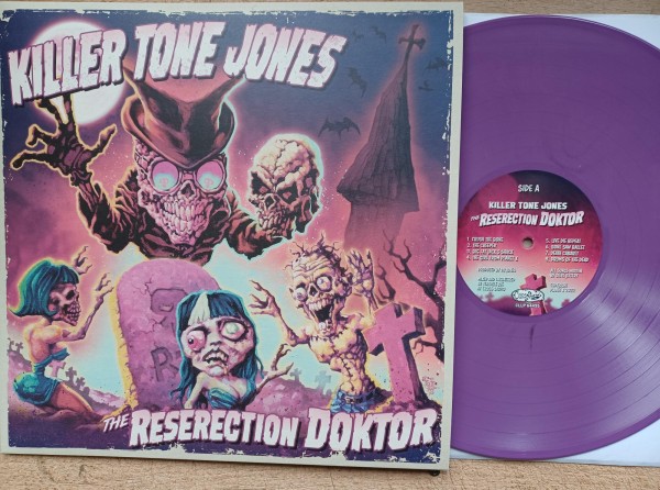 KILLER TONE JONES - The Reserection Doktor LP lilac ltd.