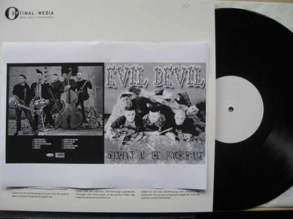 EVIL DEVIL - Breakfast At The Psychohouse LP white label