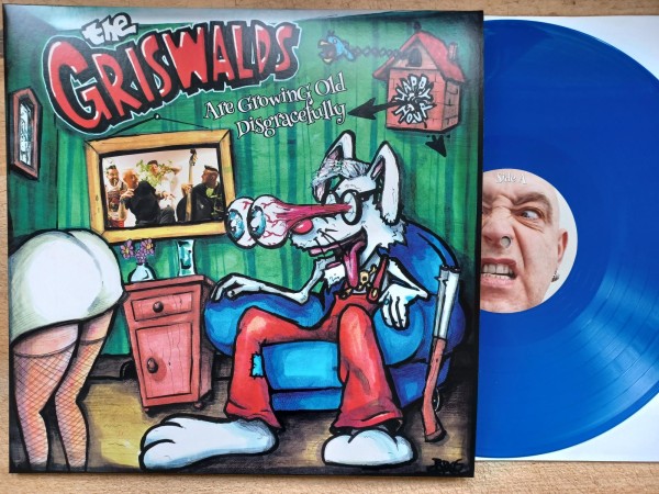 GRISWALDS - Are Growing Old Disgracefully LP blue ltd.