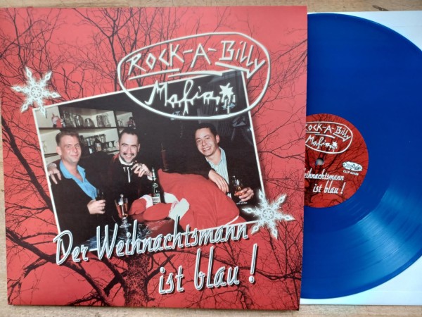 ROCKABILLY MAFIA - Der Weihnachtsmann ist blau! LP ltd. blue