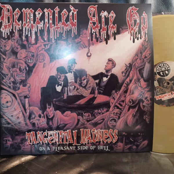 DEMENTED ARE GO - Tangenital Madness On A Pleasant Side Of Hell LP GOLD ltd.