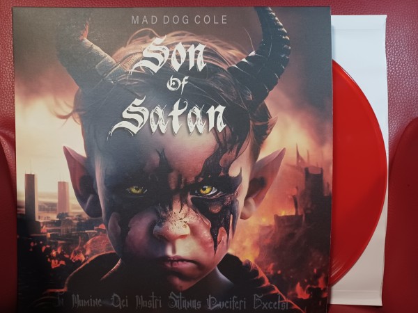 MAD DOG COLE - Son Of Satan LP red ltd.