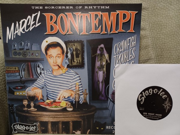 MARCEL BONTEMPI - Crawfish, Troubles, Cats & Ghosts LP+7" ltd.