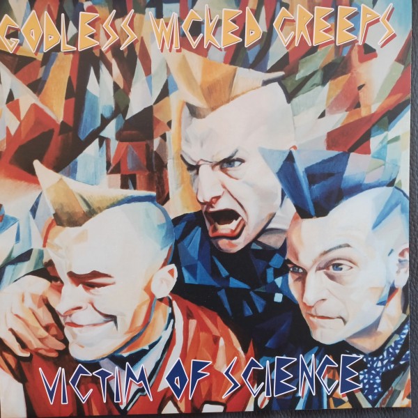 GODLESS WICKED CREEPS - Victim Of Science LP colour mix ltd.