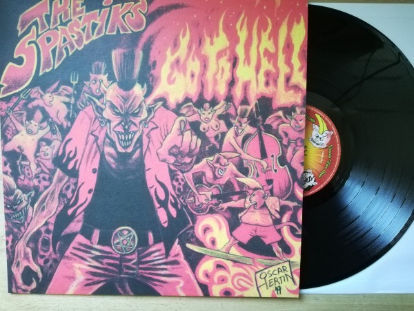 SPASTIKS - Go To Hell 12"MLP black ltd.