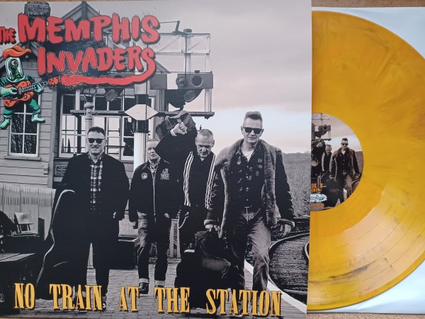 MEMPHIS INVADERS - No Train At The Station LP ltd. yellow