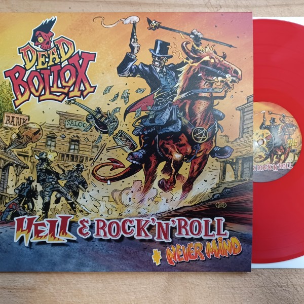 DEAD BOLLOX - Hell & Rock'n'Roll / Never Mind LP red ltd.