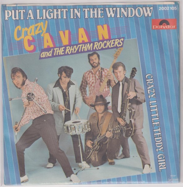 CRAZY CAVAN & THE RHYTHM ROCKERS - Put A Light In The Window7" 2nd Hand