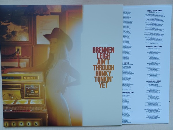 BRENNEN LEIGH - Ain't Through Honky Tonkin' Yet LP
