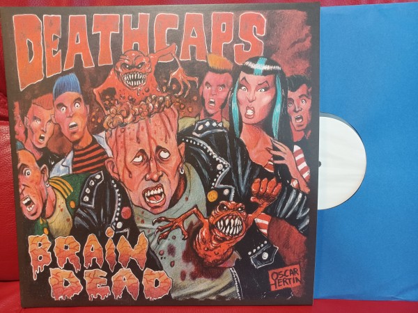 DEATHCAPS - Braindead LP white label ltd.