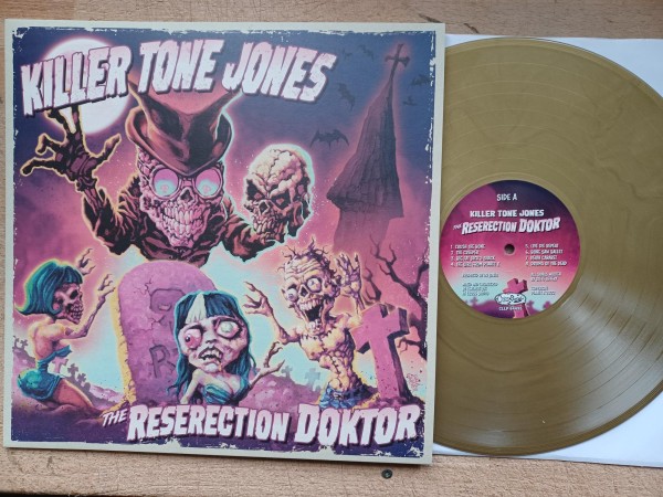KILLER TONE JONES - The Reserection Doktor LP gold ltd.