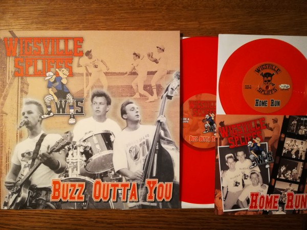 WIGSVILLE SPLIFFS - Buzz Outta You LP + 7" ltd. red