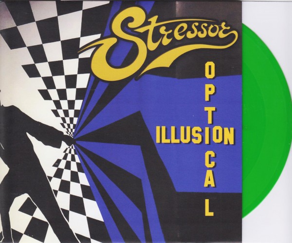 STRESSOR - Optical Illusion 7" GREEN ltd.