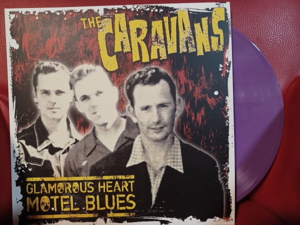 CARAVANS - Glamorous Heart Motel Blues LP lilac ltd.