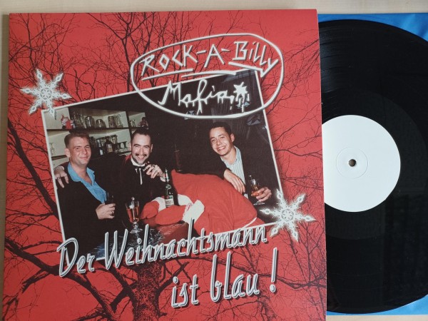 ROCKABILLY MAFIA - Der Weihnachtsmann ist blau! LP ltd. test pressing