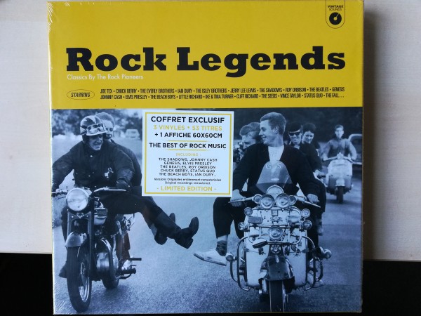 V.A. - Rock Legends 3LP box